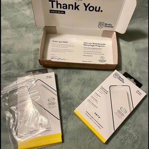 2 for 1 BodyGuardz iPhone12 mini screen protectors